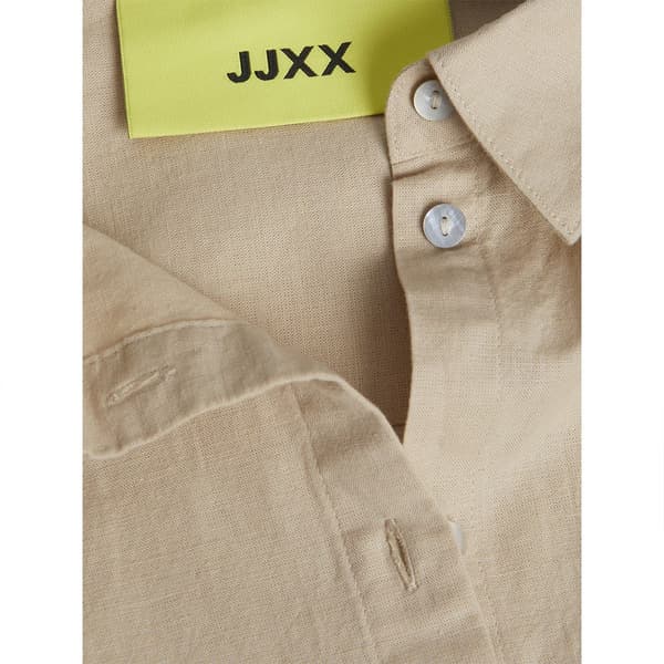 Jack & Jones Jamie Relaxed Linen Jjxx Skjorta Med Långa ärmar Beige M Kvinna