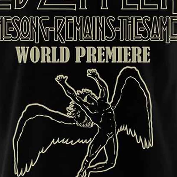 Led Zeppelin TSRTS World Premier T Shirt