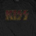Miniatyrbild 2 av 3: KISS Vintage Classic Band Logo T Shirt