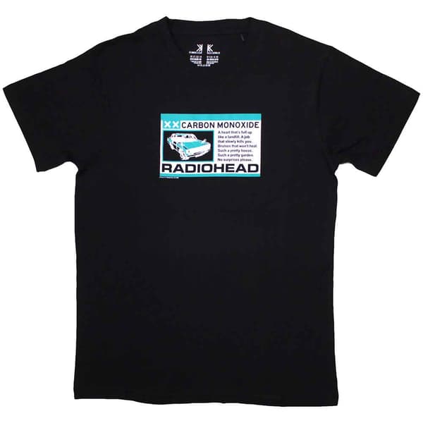 Radiohead Carbon Patch T Shirt