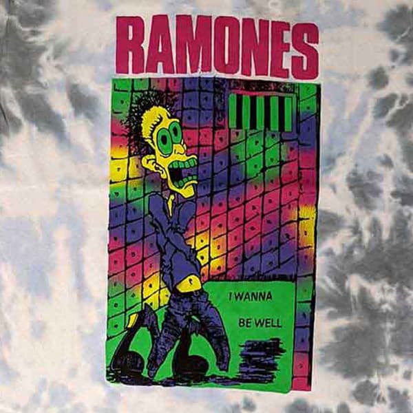 Ramones Escapeny Band Logo T Shirt