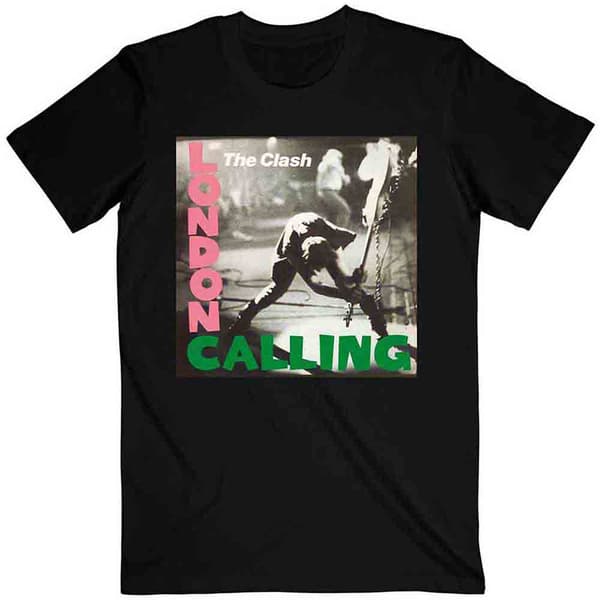 The Clash London Calling T Shirt