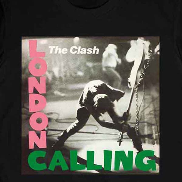 The Clash London Calling T Shirt