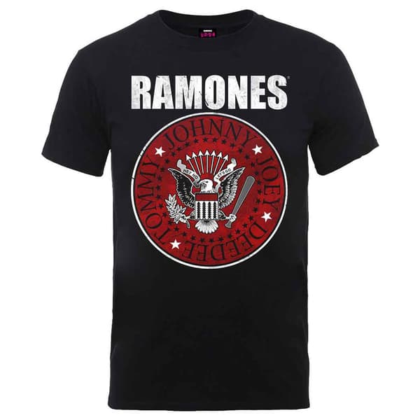 Ramones Red Fill Seal T Shirt