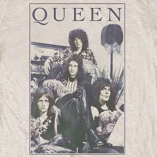 Queen Vintage Frame T Shirt