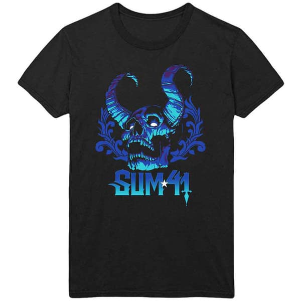 Sum 41 Blue Demon T Shirt