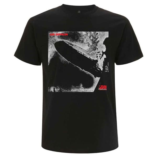 Led Zeppelin 1 Remastered Cover T Shirt