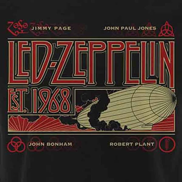 Led Zeppelin Zeppelin And Smoke T Shirt