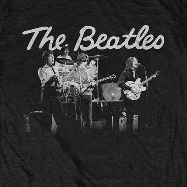 The Beatles 1968 Live Photo T Shirt