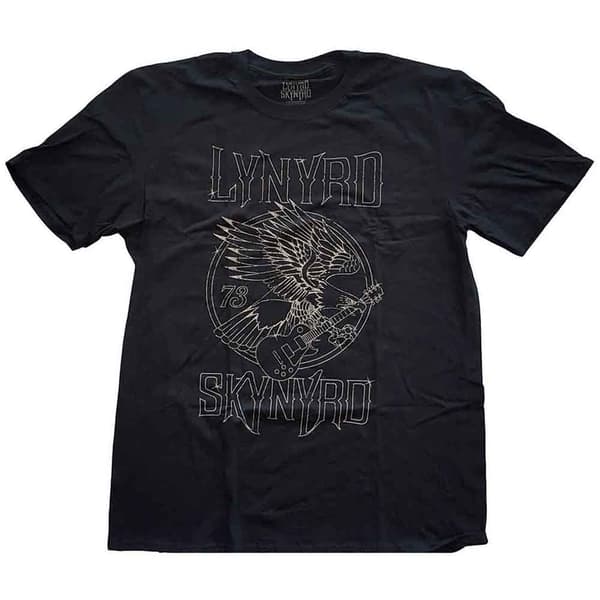Lynyrd Skynyrd 73 Eagle Guitar T Shirt