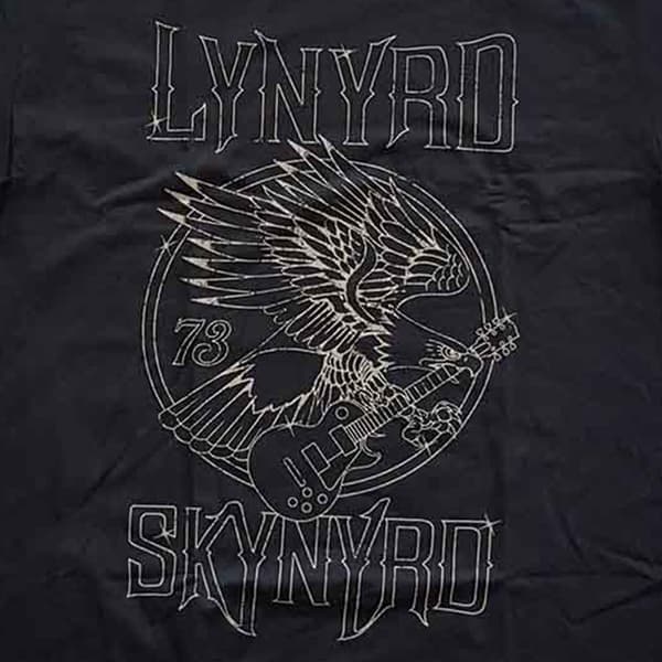 Lynyrd Skynyrd 73 Eagle Guitar T Shirt