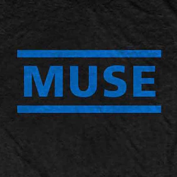 Muse Dark Blue Band Logo T Shirt