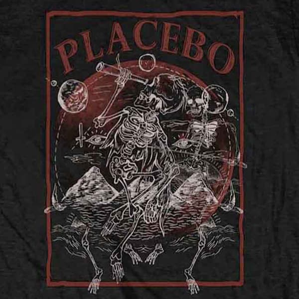 Astro Skeletons Band Logo T Shirt