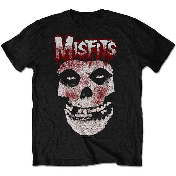 Misfits Blood Drip Skull T Shirt