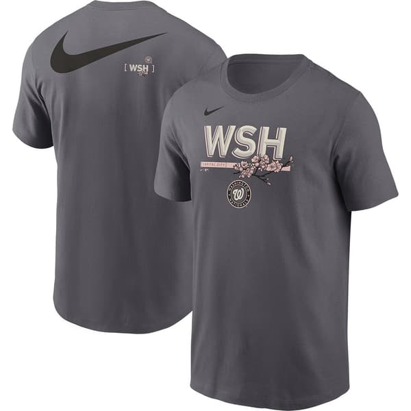 Nike 2 Hit Speed City Connect T-shirt Med Korte ærmer Grå L Mand
