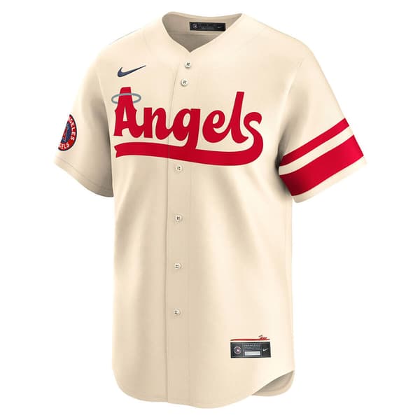 Nike Mlb Limited City Connect Jersey T-shirt Med Korte ærmer Beige L Mand