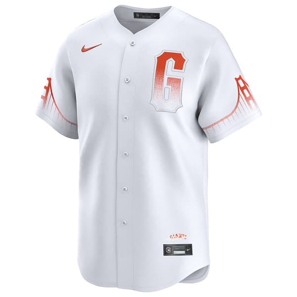 Nike Mlb Limited City Connect Jersey T-shirt Med Korte ærmer Hvid L Mand