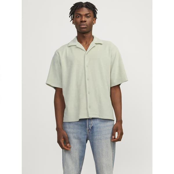 Jack & Jones Bla Terry Lyhythihainen Paita Vihreä L Mies