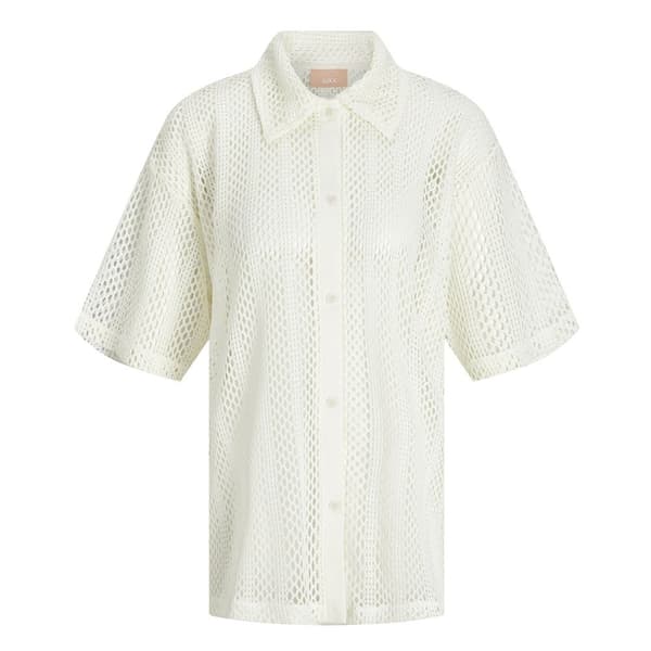 Jack & Jones Ellie Jjxx Kortärmad Skjorta Beige L Kvinna