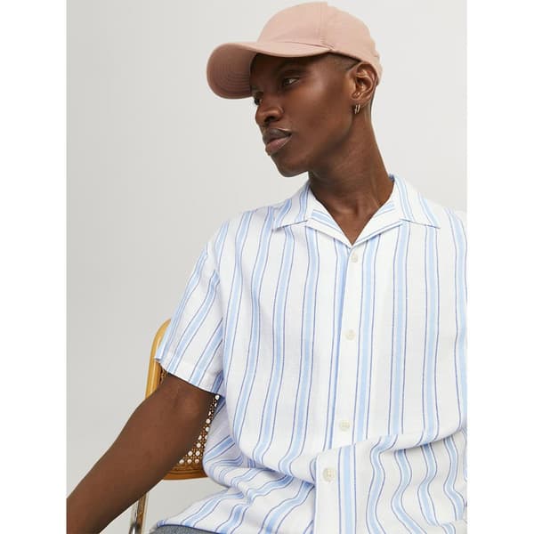 Jack & Jones Montana Kortærmet Skjorte Blå L Mand