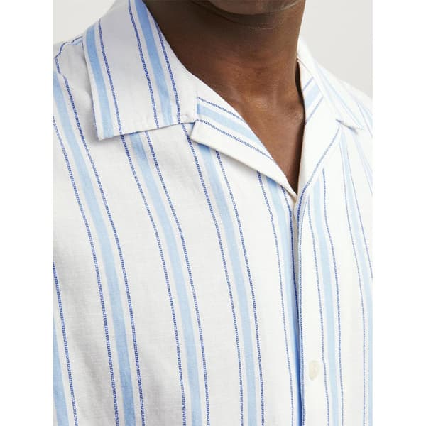 Jack & Jones Montana Kortærmet Skjorte Blå L Mand