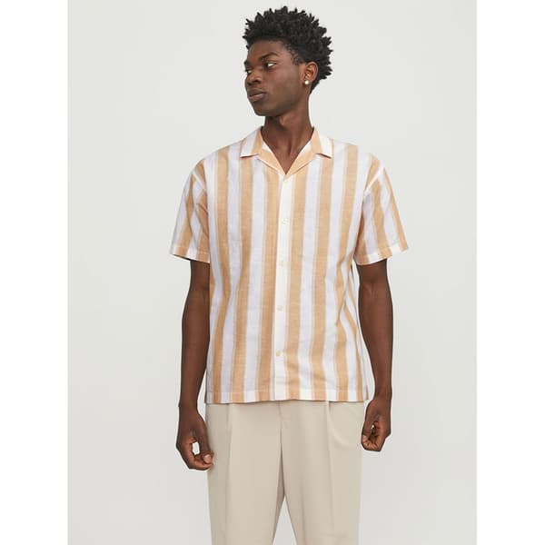Jack & Jones Summer Kortärmad Skjorta Gul L Man
