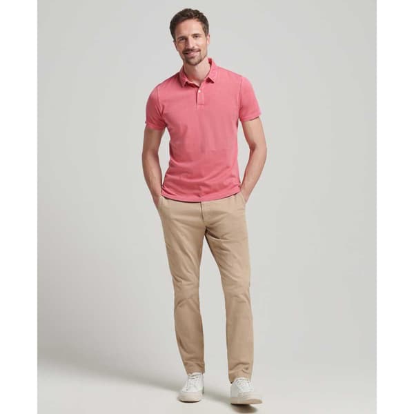 Superdry Studios Kortærmet Polo Rosa S Mand