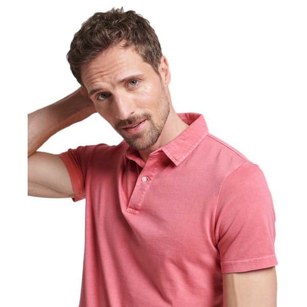 Superdry Studios Kortærmet Polo Rosa S Mand