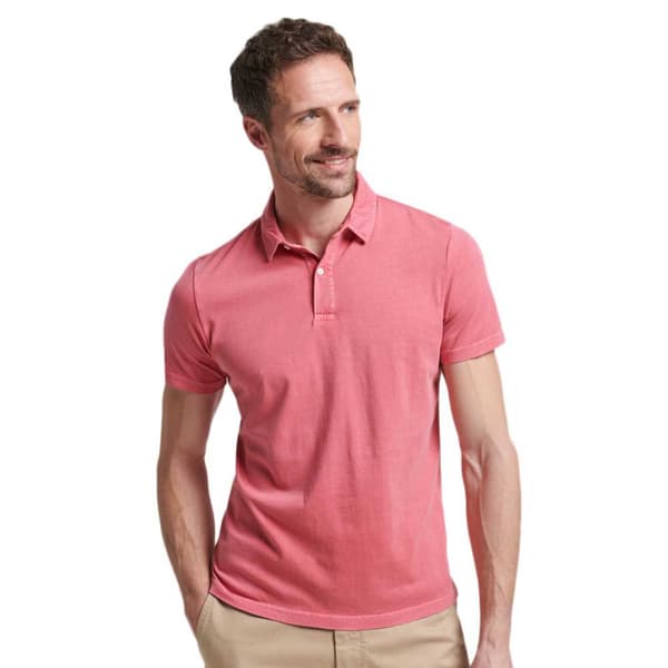 Superdry Studios Kortærmet Polo Rosa S Mand
