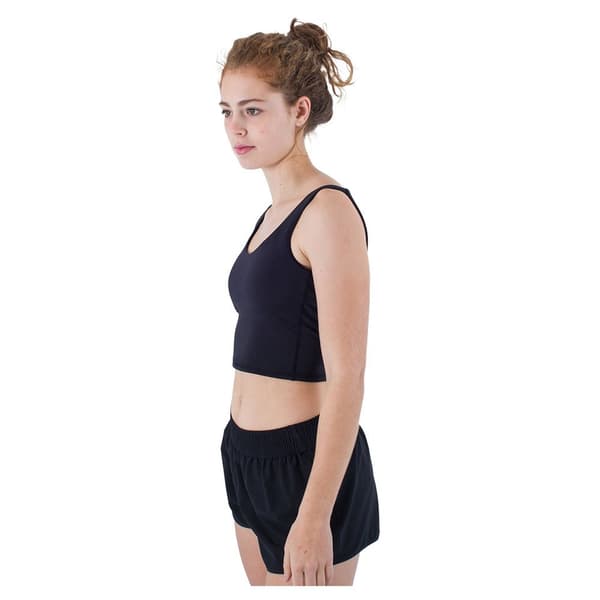 Hurley Solid Active ärmlös T-shirt Svart S Kvinna