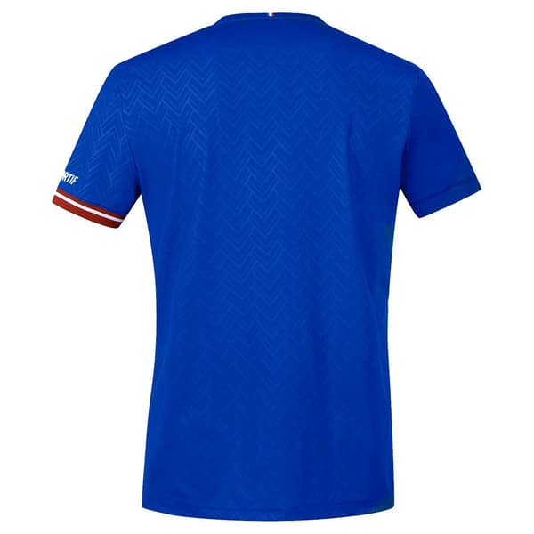 Le Coq Sportif 2220628 T-shirt Med Korte ærmer Blå 8 Years Dreng