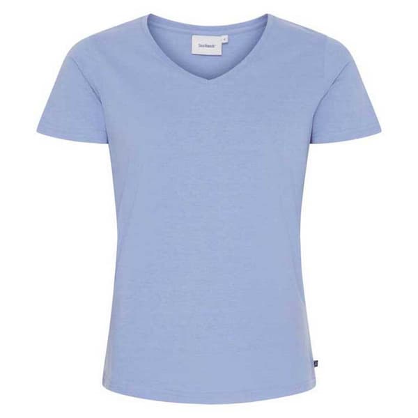 Sea Ranch Dorthea Kortärmad T-shirt Med V-ringning Blå L Man