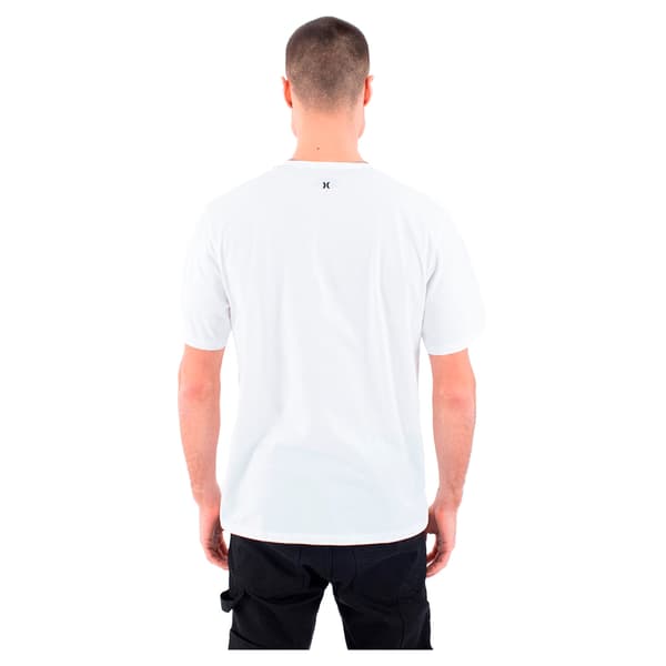 Hurley Toledo Wild T-shirt Med Korta ärmar Vit M Man