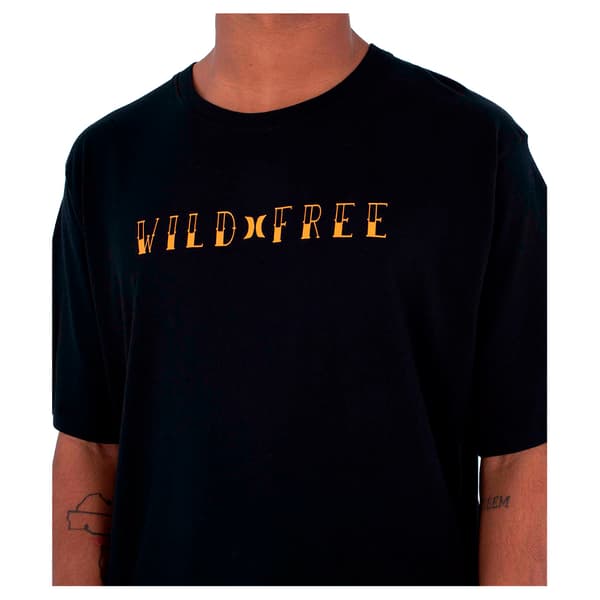Hurley Toledo Wild T-shirt Med Korte ærmer Sort XL Mand
