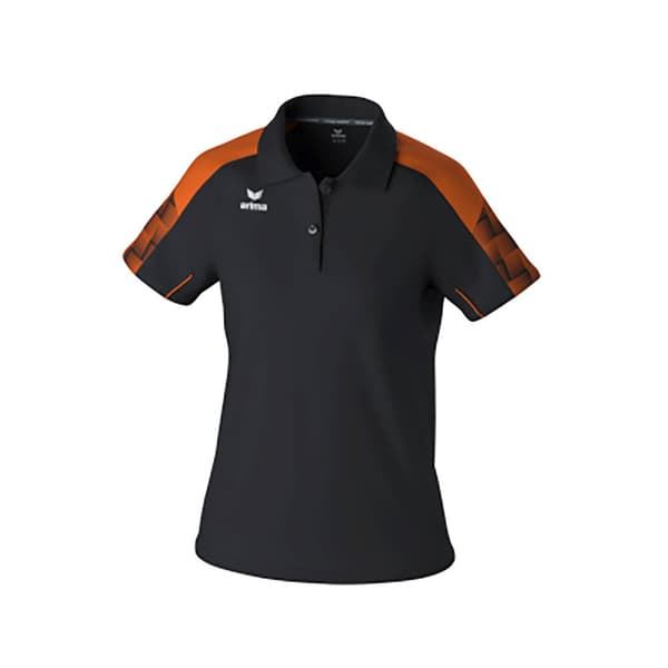 Erima Evo Star Kortærmet Polo Sort 34 Kvinde