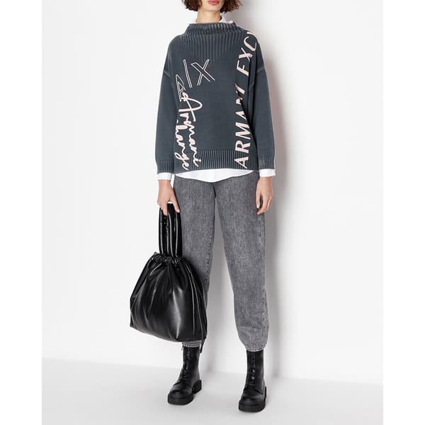 Armani Exchange 8nyc60_ynvyz Skjorta Med Långa ärmar Vit M Kvinna