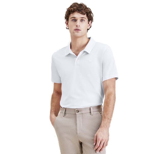 Dockers Perfect Kortärmad Polotröja Vit S Man
