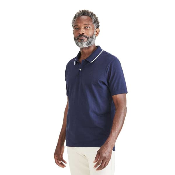 Dockers Perfect Kortärmad Polotröja Blå L Man