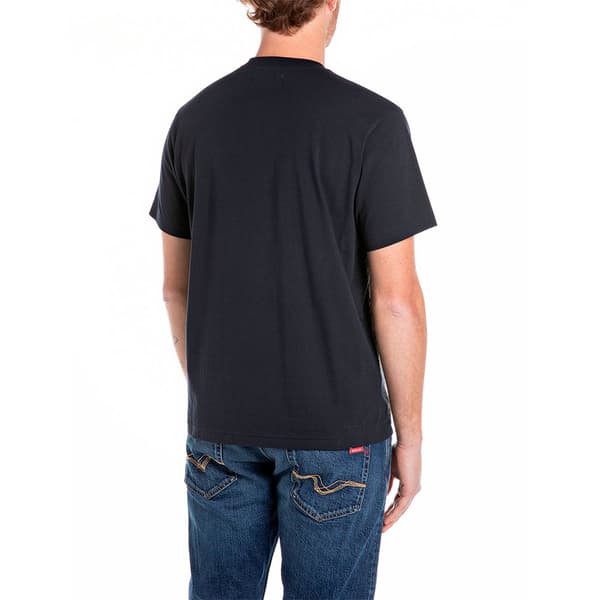 Replay M3015.000.2660 T-shirt Med Korte ærmer Blå M Mand