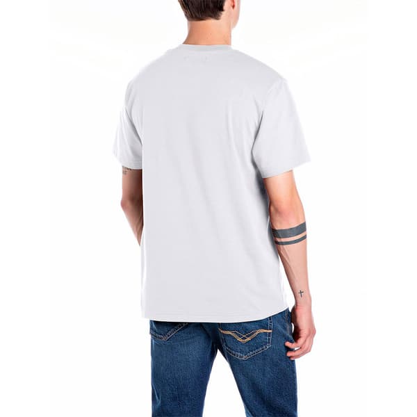 Replay M3021.000.2660 T-shirt Med Korta ärmar Vit S Man