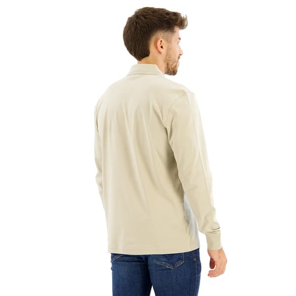 Boss Pe Interlock Long 10265826 T-shirt Med Lång ärm Beige M Man