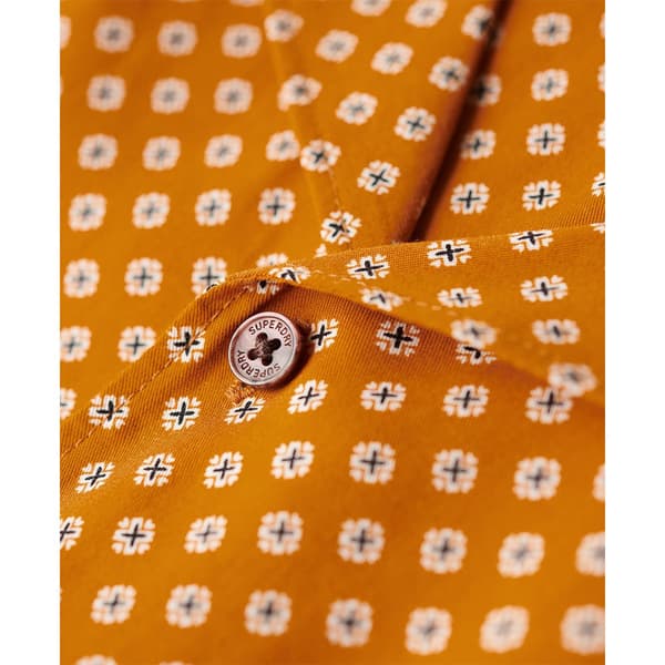 Superdry Revere 70s T-shirt Med Korta ärmar Gul M Man