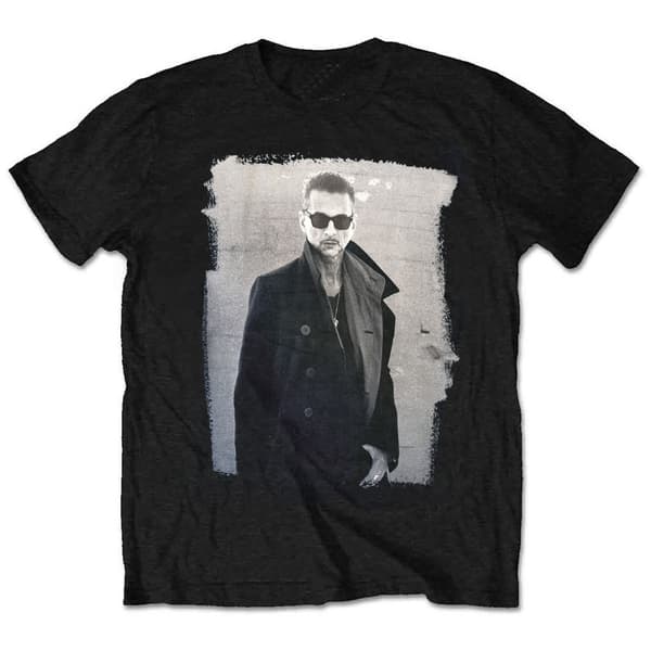 Depeche Mode Dave Gahan Portrait T Shirt Black L
