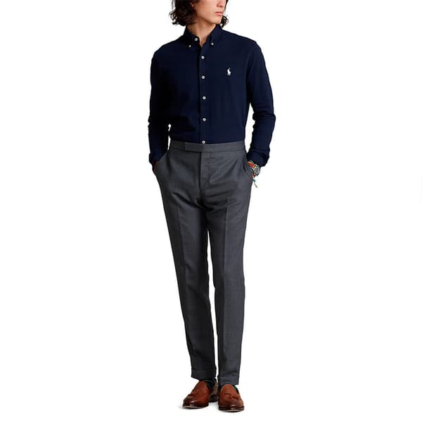 Polo Ralph Lauren 710654408 Skjorte Med Lange ærmer Blå M Mand