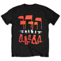 Miniatyrbild 3 av 4: Depeche Mode T Shirt Red Global Spirit Tour Violator Band Logo