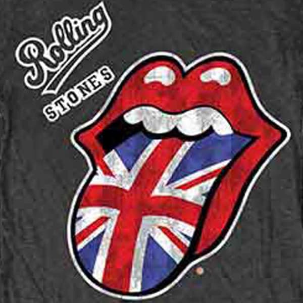 The Rolling Stones Vintage British Tongue Skinny Fit T Shirt