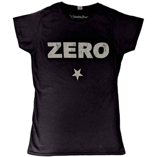 The Smashing Pumpkins Zero Distressed Skinny Fit T Shirt
