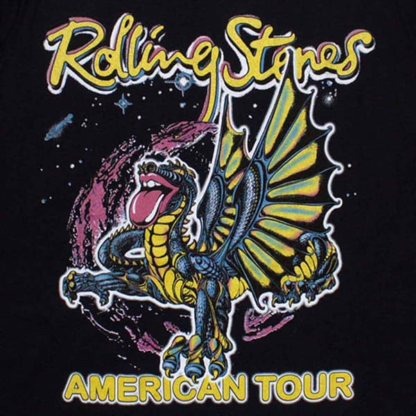 The Rolling Stones American Tour Dragon Skinny Fit T Shirt
