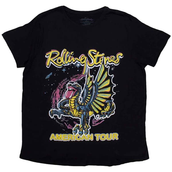 The Rolling Stones American Tour Dragon Skinny Fit T Shirt