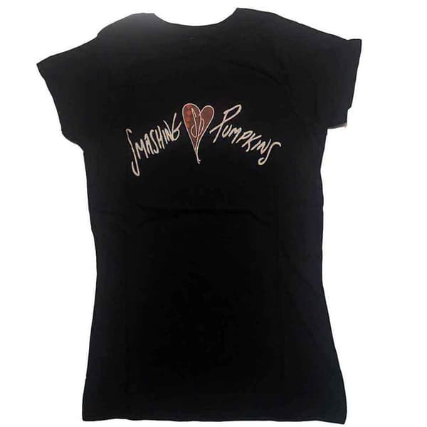 The Smashing Pumpkins Gish Heart Skinny Fit T Shirt